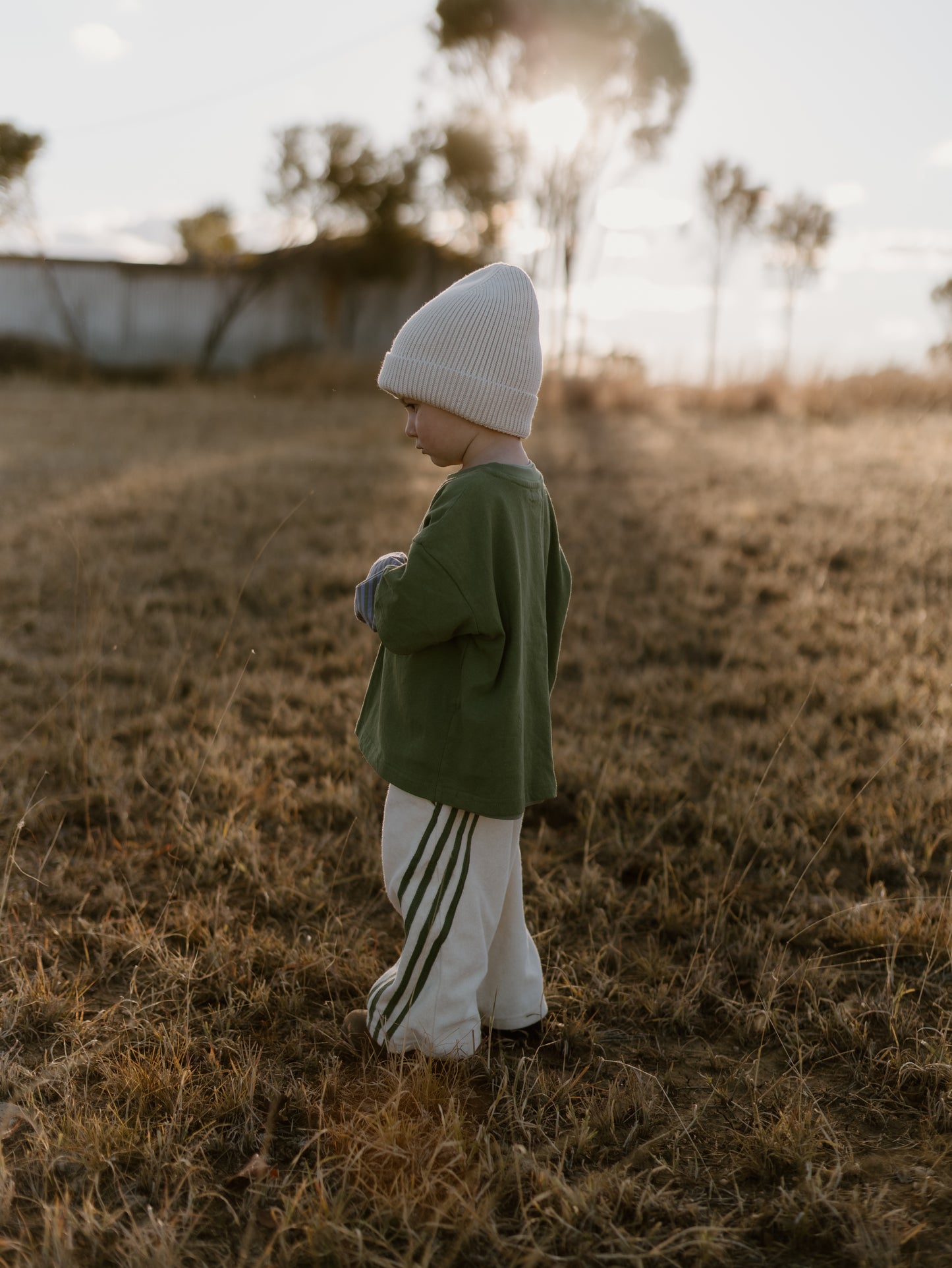 The Basic Oversized Tee- Green
