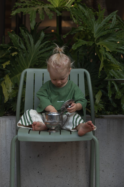 The Basic Oversized Tee- Green