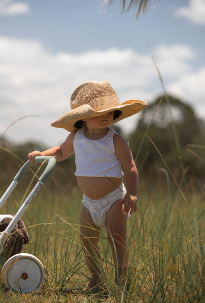 Everyday Ribbed Tank- White