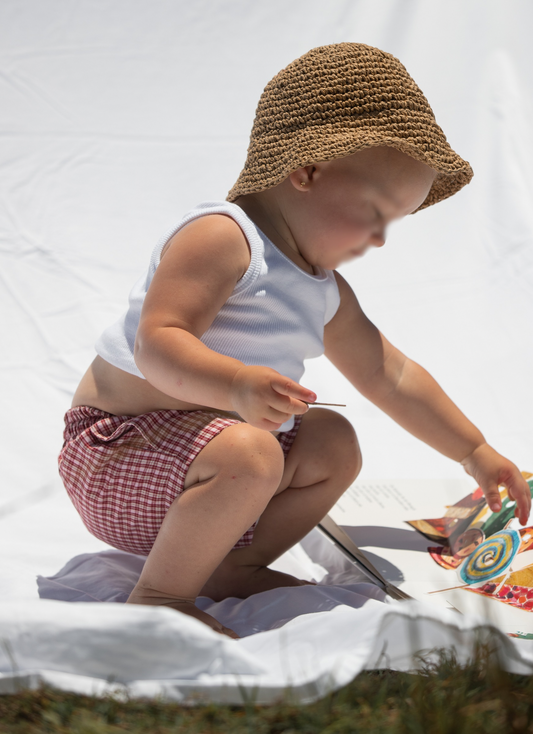 Everyday Ribbed Tank- White
