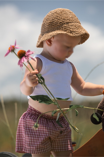 Everyday Ribbed Tank- White